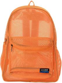 img 4 attached to 🎒 Essential Classic Student Through Netting Backpack: Stylish and Functional