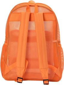 img 2 attached to 🎒 Essential Classic Student Through Netting Backpack: Stylish and Functional