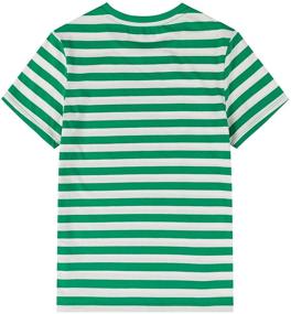 img 3 attached to ALAVIKING Striped T Shirts Crewneck Stripe S