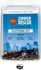 img 4 attached to 🧲 Наборы для восстановления молнии Zipper Rescue - надежный и подлинный набор для восстановления молнии, с гордостью произведенный в США с 1993 года (Одежда)