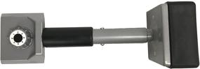 img 2 attached to 🛠️ MaxWorks 80742 Carpet Stretcher Knee Kicker with Adjustable Telescopic Handle, Standard Size, Silver