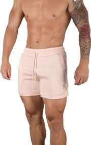 img 4 attached to 🔷 YoungLA Turquoise Drawstring Training Bodybuilding Shorts: Enhanced Performance and Style