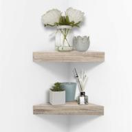 ahdecor rustic shelves mounted floating logo