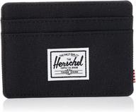 💼 herschel supply co charlie wallet: the ultimate men's accessory for card cases & money organizers logo