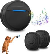 🔔 hopeseily wireless doorbell: ip55 waterproof dog bells for potty training | 55 melodies | 5 volume levels | led flash | receiver + transmitter logo