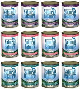 img 4 attached to 🐶 Premium Natural Balance Dog Food Variety Pack - 12 Cans (13 oz) - Lamb, Beef, and Chicken Formulas - Value 12 Pack Bundle