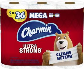 img 4 attached to 🧻 Charmin Ultra Strong Toilet Paper (9 Mega Rolls = 36 Regular Rolls) - Prime Pantry - Packaging may vary - Buy now!