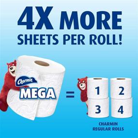 img 2 attached to 🧻 Charmin Ultra Strong Toilet Paper (9 Mega Rolls = 36 Regular Rolls) - Prime Pantry - Packaging may vary - Buy now!