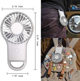 img 1 attached to Hido Carabiner Rechargeable Household Traveling Heating, Cooling & Air Quality