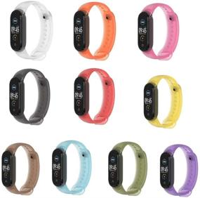 img 4 attached to KOMI Compatible Replacement Adjustable Wristband Wearable Technology