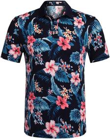 img 2 attached to 🌸 URRU Floral Flower Natural T Shirt: Premium Men's Clothing in Shirts