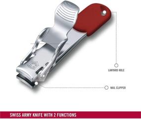 img 3 attached to 🔴 Victorinox Unisex_Adult 8.2050.b1 Nail Clipper - Red, Standard Size: Buy Online