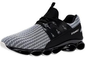 img 4 attached to 👞 Enhanced Comfort and Safety Lightweight Breathable Men's Shoes for Work