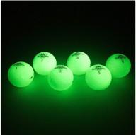 🌙 sundown golf glow in the dark golf balls - 6 pack with 2 uv flashlights, high performance with standard ball playability logo