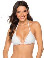 👙 women's clothing and swimsuits & cover ups: colo triangle bikini with lace-up detail logo