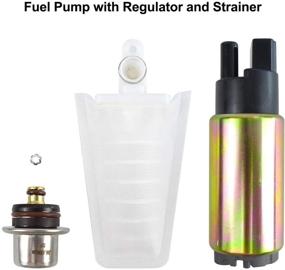 img 3 attached to 🔥 High-Performance Fuel Pump with Regulator and Strainer for Polaris Ranger 500 700 800 2006-2010 - 43PSI