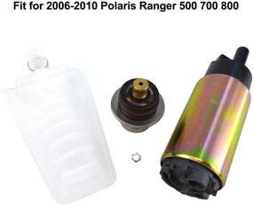 img 2 attached to 🔥 High-Performance Fuel Pump with Regulator and Strainer for Polaris Ranger 500 700 800 2006-2010 - 43PSI