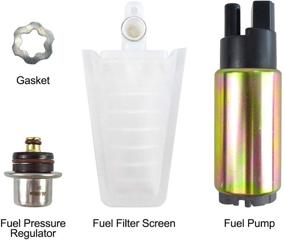 img 1 attached to 🔥 High-Performance Fuel Pump with Regulator and Strainer for Polaris Ranger 500 700 800 2006-2010 - 43PSI