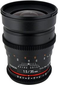 img 2 attached to 📸 Rokinon Cine CV35-C 35mm T1.5 Aspherical Wide Angle Cine Lens - Non-Zoom for Canon EOS DSLR