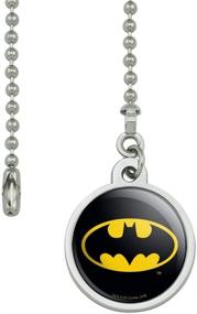 img 3 attached to 🦇 Enhance Your Fan's Style with GRAPHICS & MORE Batman Classic Bat Shield Logo Ceiling Fan and Light Pull Chain!