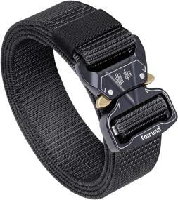 img 4 attached to 👑 Fairwin Tactical Heavy Military Style Men's Belt Accessories: Superior Quality and Functionality