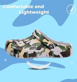 img 1 attached to 👟 Stylish Camouflage Children's Shoes for Boys and Girls by BIG WASP