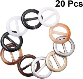 img 3 attached to 20Pcs Resin Buckle Clothes Sewing by SUPVOX: Essential Accessories for Your Sewing Projects