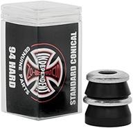 🛹 standard conical cushions hard 94a black independent truck bushings for skateboards logo