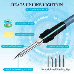 img 3 attached to 392℉ to 896℉ Temperature Adjustable Soldering Addition: A Versatile Solution for Precise Soldering