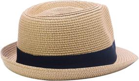 img 3 attached to Yosang Summer Foldable Panama Fedora Outdoor Recreation
