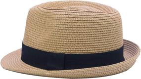 img 2 attached to Yosang Summer Foldable Panama Fedora Outdoor Recreation