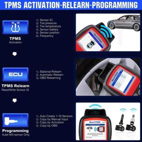 img 3 attached to 🔧 Autel MaxiTPMS TS508 Инструмент для переучивания TPMS 2021: Последнее обновление, 4 режима программирования, совместимость с MX-Sersor (315/433 МГц), обновленная версия TS501/TS408, Активация/Повторное обучение всех марок