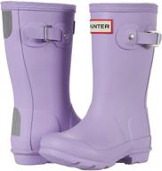 «🌧️ hunter unisex-child original kids' rain boot: идеальные дождевые сапоги для малышей и маленьких детей» логотип