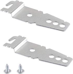 img 3 attached to 🔧 Dishwasher Mounting Brackets Clips Replacement for Whirlpool, Kenmore, and KitchenAid Dishwashers 8212560 & 8269145 - Includes Screws