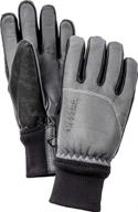 🧤 hestra 30450 mens gloves black: perfect winter accessories for men logo