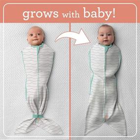 img 3 attached to 🧜 SwaddleMe Room to Grow Pod - Mermaid Waves (0-6 Months, 1-Pack)