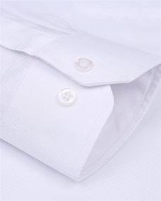 img 1 attached to Alimens Gentle Business Regular Sleeve Men's Clothing in Shirts