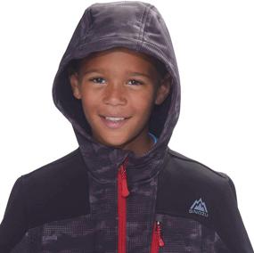 img 2 attached to Black Dot Camo Snozu Boys Softshell Jacket