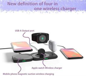 img 1 attached to Wireless Charger Magnetic Charging Detachable