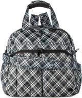 👜 lug women's boxer 2 cross body convertible backpack crossbody weekender bag with shoe compartment: aloha navy, one size logo