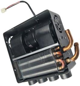 img 3 attached to 🔥 Efficient Auto Underdash Heater Kit: 4 Port Compact 13X Copper Tube + Speed Switch Set for Universal Trucks, Minivans, Excavators, Harvesters, and Tricycles