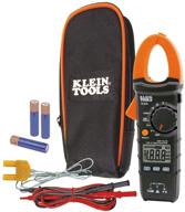 🔌 enhance electrical testing efficiency with klein tools cl210 digital clamp meter: ac current, ac/dc voltage, resistance, continuity & temperature measurement logo