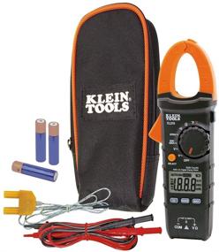 img 4 attached to 🔌 Enhance Electrical Testing Efficiency with Klein Tools CL210 Digital Clamp Meter: AC Current, AC/DC Voltage, Resistance, Continuity & Temperature Measurement