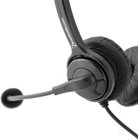 img 3 attached to 🎧 Pro Overture Premium Binaural Noise-Canceling Corded USB Headset with Mac and PC Compatibility