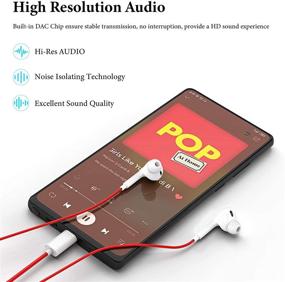 img 3 attached to 🎧 Наушники APETOO USB C: высококачественные наушники для Galaxy S21 Ultra, Samsung S20 FE, Note 20 Ultra, Pixel, OnePlus и других