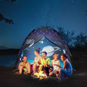 img 1 attached to 🚀 Outdoor Astronaut Tent for Imaginative Play - Ideal for Kids' Playhouse Sessions