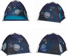 img 3 attached to 🚀 Outdoor Astronaut Tent for Imaginative Play - Ideal for Kids' Playhouse Sessions