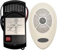 🔧 enhanced universal ceiling fan remote control and receiver kit, ideal replacement for hampton bay, harbor breeze, hunter kujce9603, fan-35t kit логотип