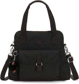 img 4 attached to Kipling Pahneiro Handbag Black Tonal Women's Handbags & Wallets