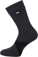 otter waterproof socks for men and women - 100% waterproof, breathable, windproof socks (calf length) logo